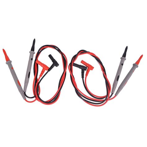 Baitaihem 2 Pairs Multimeter Test Leads Digital Multimeter Probes Wire ...