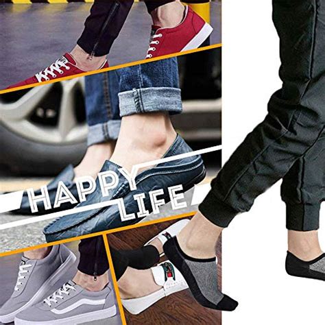 Yurlyson No Show Socks Men Socks Low Cut Ankle Sock Short Socks Casual ...