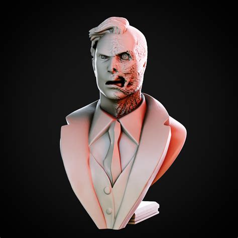 Fichier STL Double-Face : Batman Arkham・Modèle pour impression 3D à ...