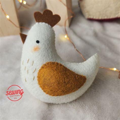 Image result for Felt Chicken Pattern-Free
