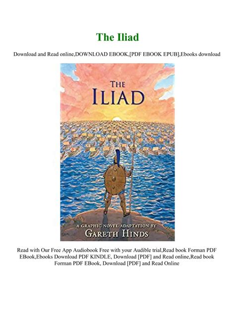 $BOOK^ The Iliad [PDF] Download