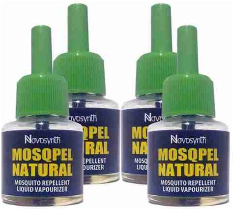 Novosynth Mosqpel Natural Lemon Eucalyptus Oil Based Mosquito Vaporizer ...