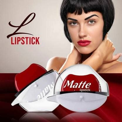 GULGLOW Best Kiss Proof & Smudge Proof Lip Shape Blood Red Lipstick ...