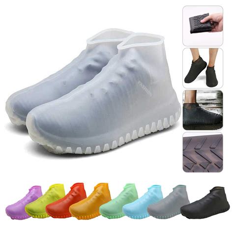 Nirohee Silicone Shoes Covers, Shoe Covers, Rain Boots Reusable Easy to ...
