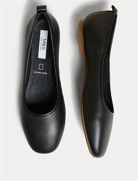 Buy Leather Ballet Pumps at Marks & Spencer