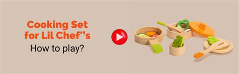 Kids Cooking Set - Wooden Kitchen Set For Kids | Shumee