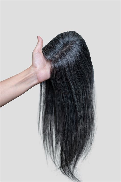 Buy Online Salt & Pepper Hair Topper In India – Beaux Hair Extensions