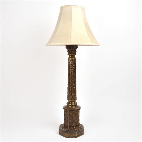 Victorian Style Metal Lamp