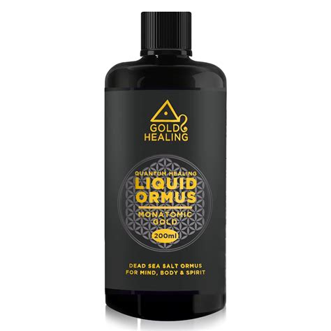 Buy GOLD HEALING Liquid ORMUS 200ML 70% MONATOMIC Gold, 30% Magnesium ...