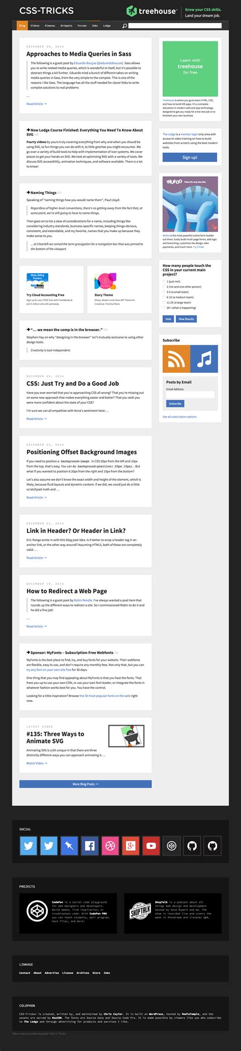 CSS-Tricks 的图像结果