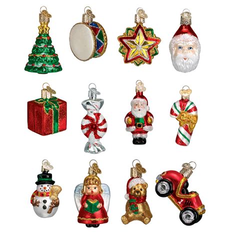 Mini Christmas Onrament Set | Old World Christmas™ | Mini christmas ...