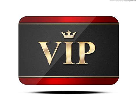 Vip card template with logo and abstract Vector Image