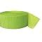 81ft Lime Green Crepe Paper Streamers : Amazon.in: Toys & Games