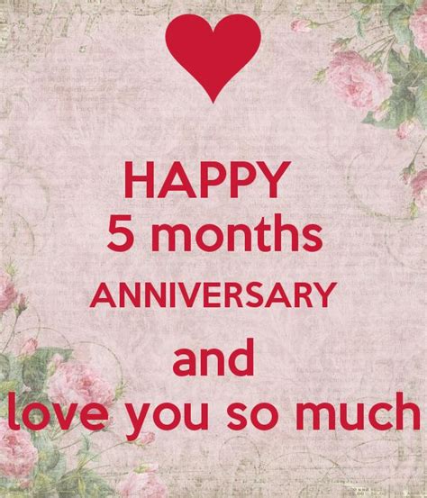 happy anniversary 5 months