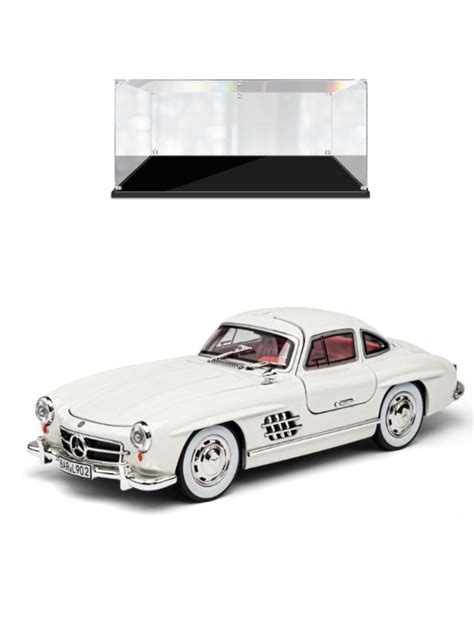 Mercedes Benz 300 SL Gullwing Model Diecast Car Scale 1:24 - Snowflake ...