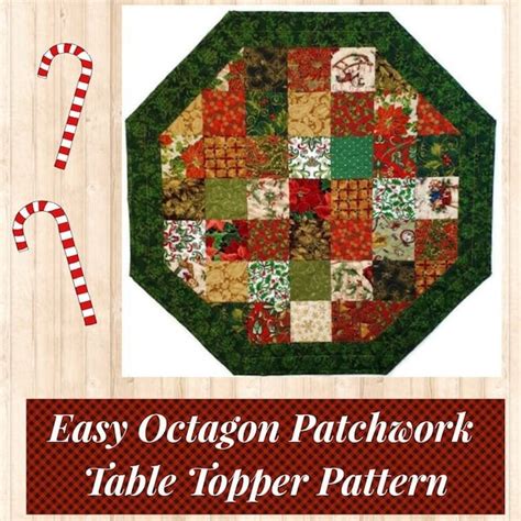 Image result for Octagon Table Topper Tutorial