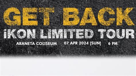 GET BACK TOUR IN MANILA, Araneta Cubao, Quezon City, 7 April 2024 ...