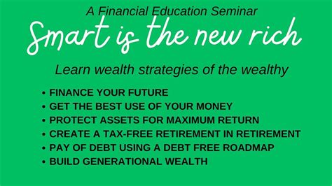 Smart is the new Rich: Get out of Debt. Build Wealth. Retire Tax-Free ...
