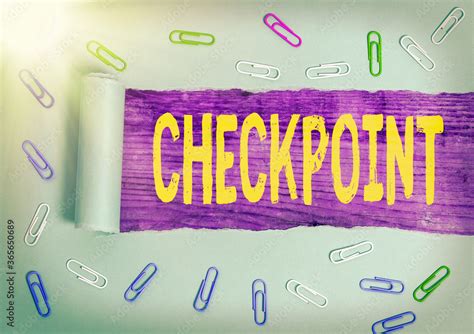 Image result for Final Checkpoint Meaning