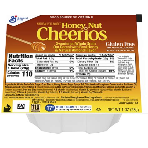 How Much Sugar Is Actually In Honey Nut Cheerios?