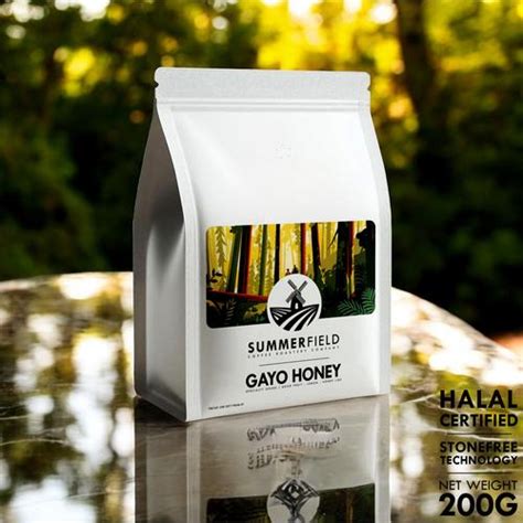 Jual Kopi Arabika Aceh Gayo Honey Process 200g (Biji/Bubuk) Summerfield ...