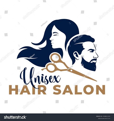 Unisex Hair Salon Logos Templates Unique Barber & Beauty Shop Logo
