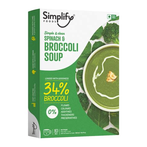 Spinach & Broccoli Soup: Order and Buy Organic, Healthy Ready-Made ...