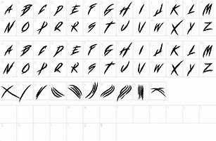 Image result for Scratch and Claw Font