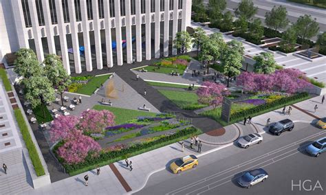 Renovation Prep Work Progresses at Aon Center Plaza in New Eastside ...