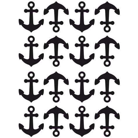 Wall sticker set anchors | wall-art.com