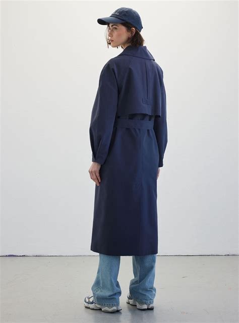 Navy Blue - Trench Coat