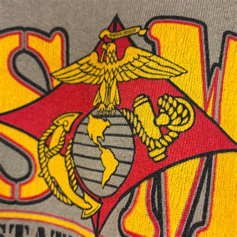 90's USMC Sweat Shirt | DESERTSNOW