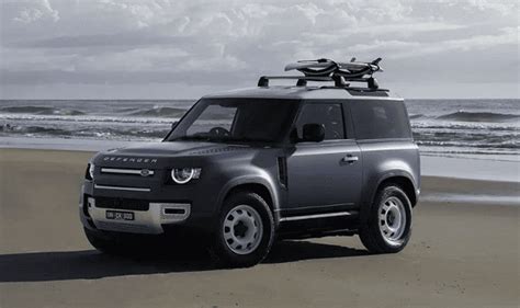 Land Rover Defender 90 Pacific Blue Edition Unraveled with only 15 ...