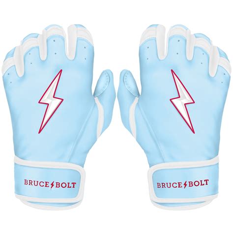 Baby Blue BRUCE BOLTS | Ian Happ Short Cuff Batting Gloves
