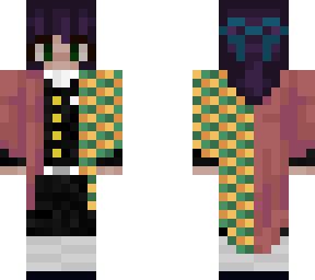 Image result for Demon Slayer Minecraft Skin Java