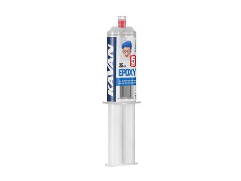 5-min Epoxy Doppelspritze 25ml KAVAN - Zeller Modellbau
