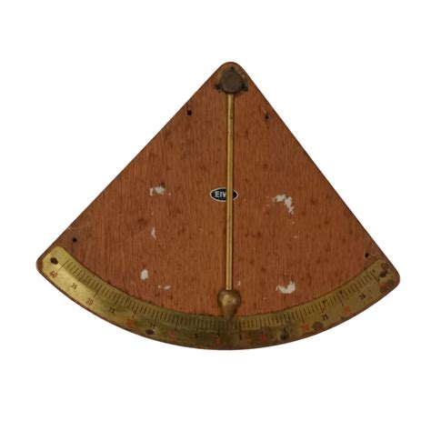 Antique Wooden / Brass Clinometer - Removed from Scrap Ship – MARINERSKART