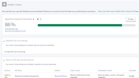 Image result for Salesforce Health Check
