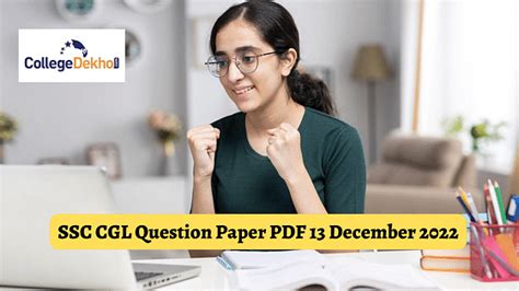SSC CGL 13 December 2022 Question Paper PDF (Shift 1, 2, 3, 4 ...