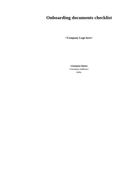 Image result for Onboarding Documents