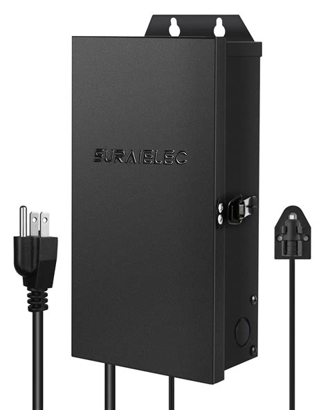 Buy SURAIELEC 300W Low Voltage Landscape Transformer with Timer and ...