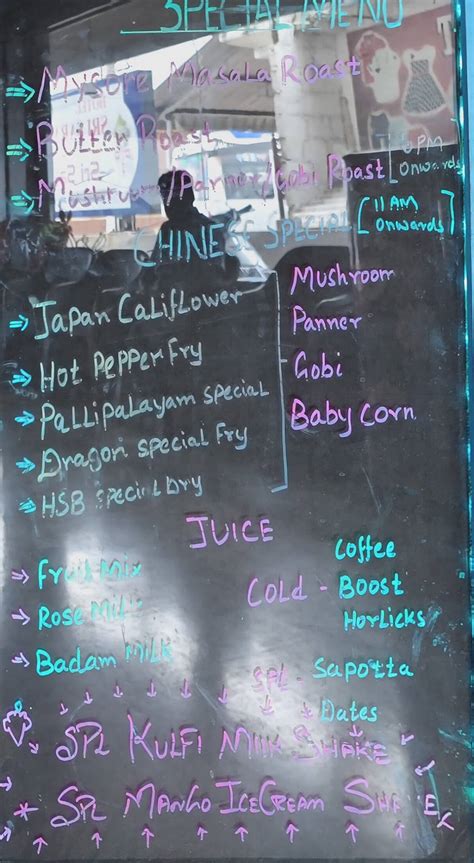 Menu at Sri Saravana Bhavan Veg Classic, Padaiveedu