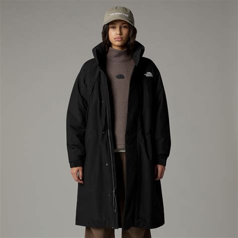 THE NORTH FACE | Long Length Parka Jacket | Women | Black | Flannels