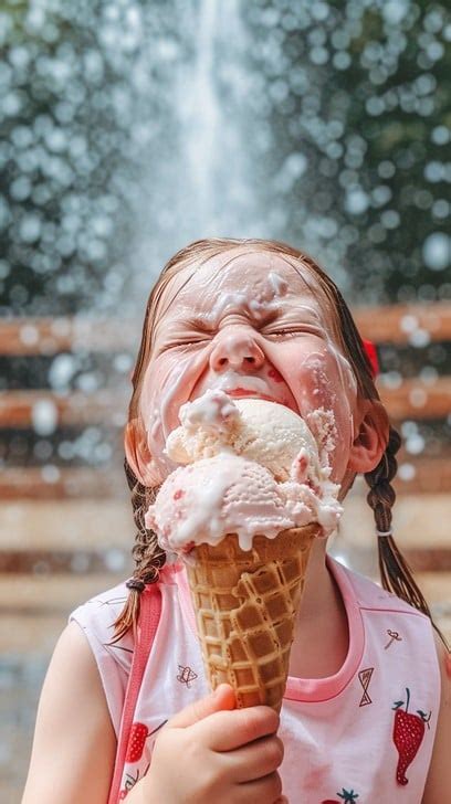 ASMR Ice Cream Messy 的图像结果