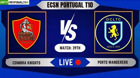 CK vs POR Live Score, ECSN Portugal T10 2024, Coimbra Knights vs Porto ...