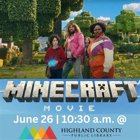 Movie "The Minecraft Movie", 31 N Water St/PO Box 519, Monterey, VA ...