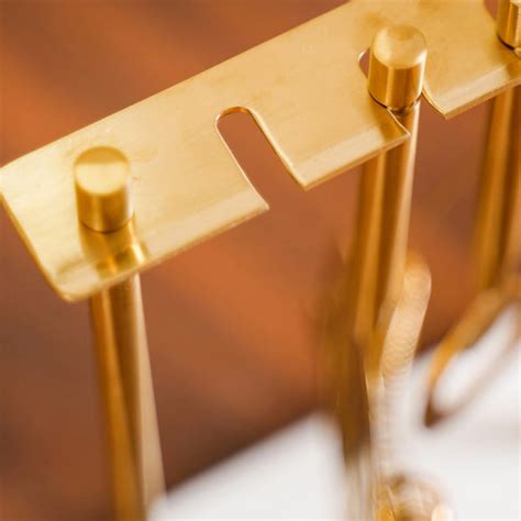 Gold Luxury Stainless Steel Bar Tool Set Of 4 With Stand Online ...