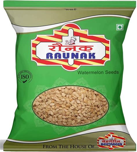 Raunak Organic Raw Watermelon Seeds ( Magaj ), 1 Kg Watermelon Seeds ...