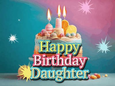 Happy Birthday Daughter GIF 67