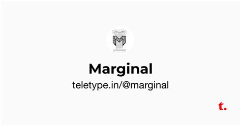 Marginal — Teletype